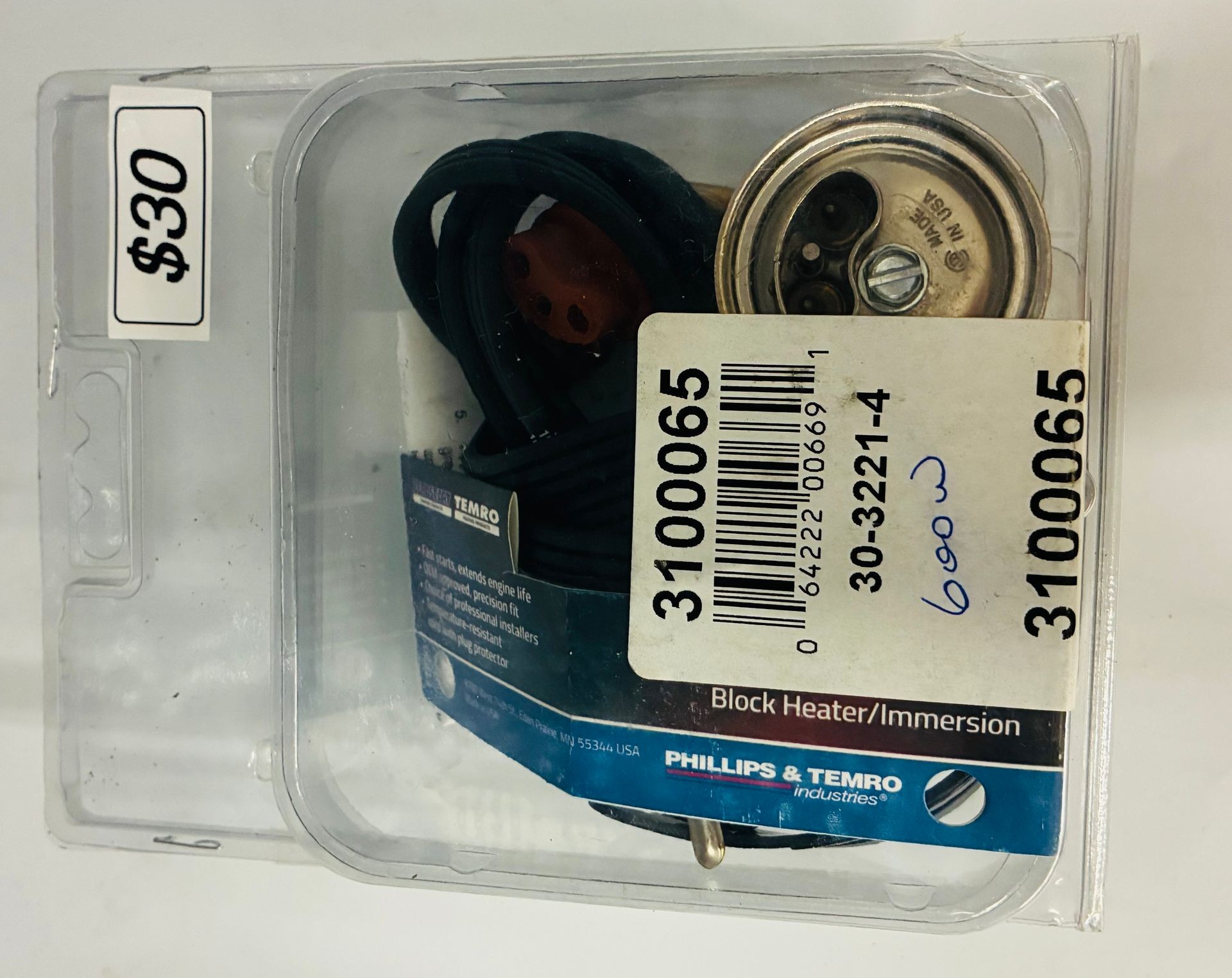 Block Heater $30